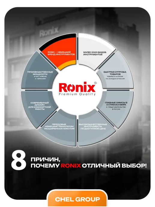 Ronix tools Струбцина быстрозажимная 150 мм, черный, фото 4