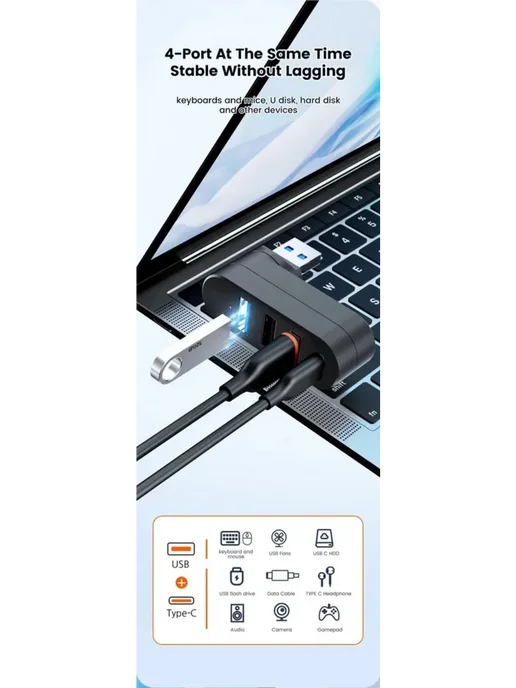 Внешний корпус PALMEXX для жесткого диска SATA 3.5" до 18Тб, USB3.0, чёрный, пластик, черный, фото 4