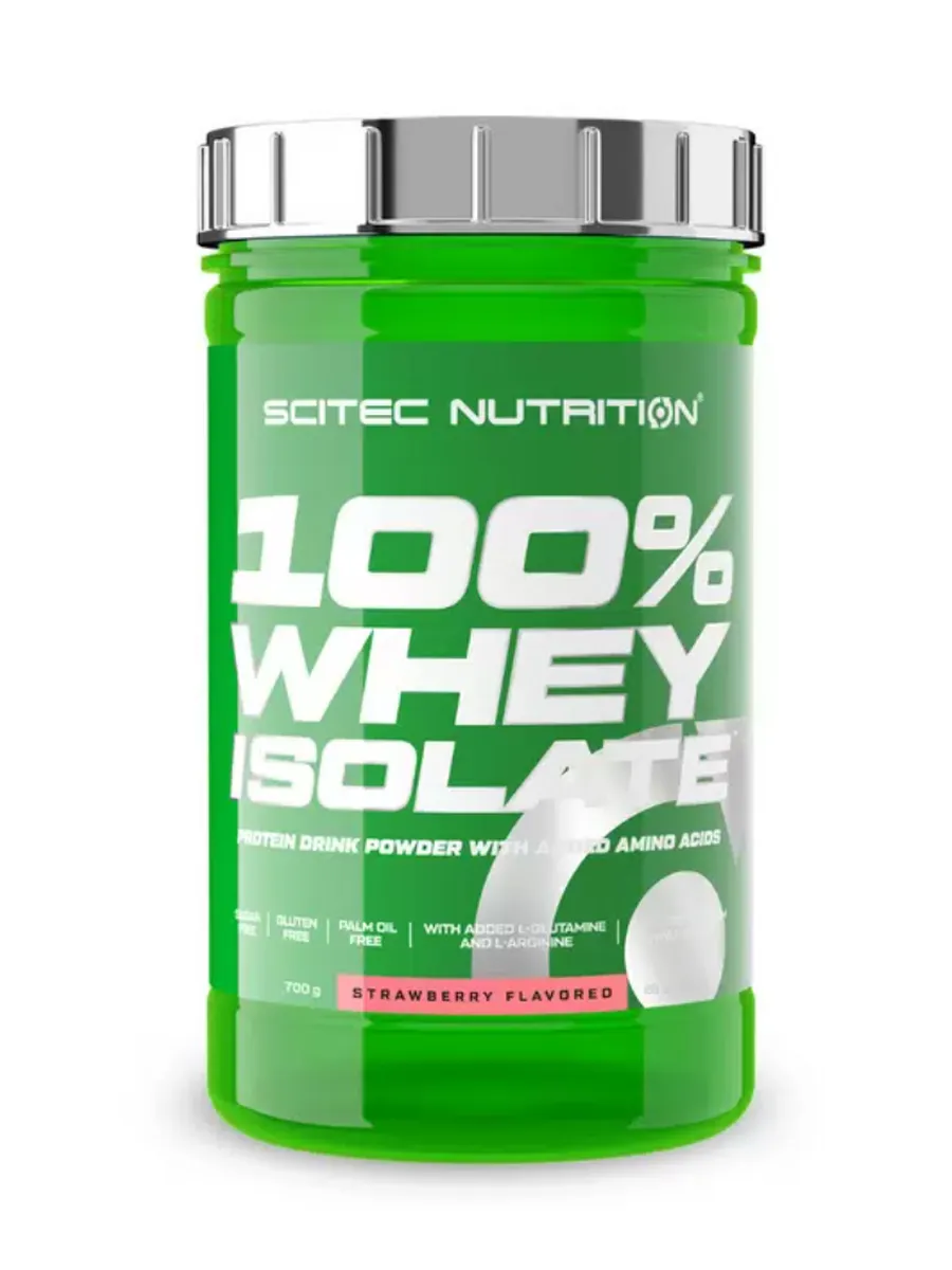 Изолят сывороточный протеин Whey Isolate 700 гр Клубника