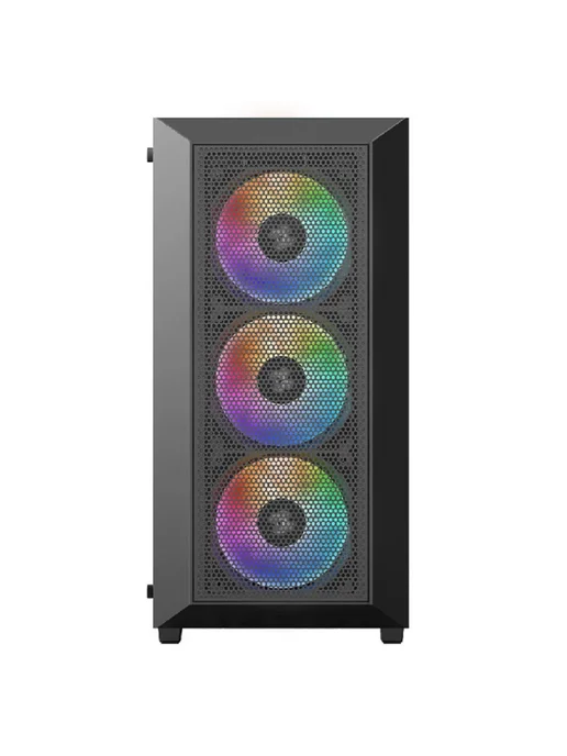 XASTRA Корпус для компьютера A406 4ARGB Black (A406-4FC12A), черный, фото 3
