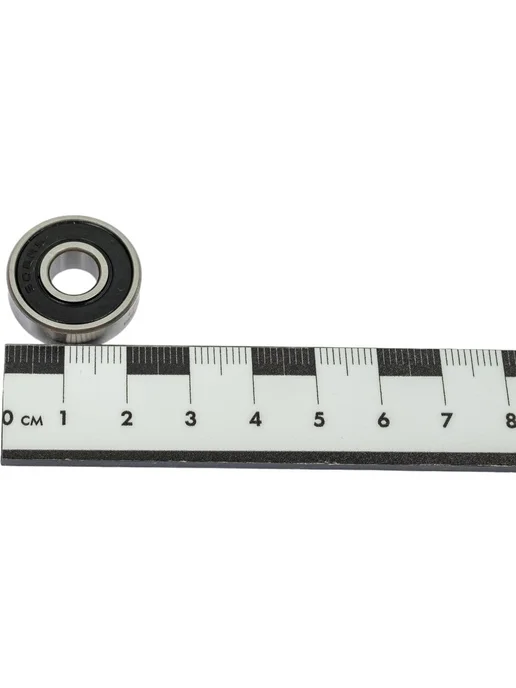 Подшипник 608 радиальный однорядный закрытый стальной 8x22, 8x22, фото 3