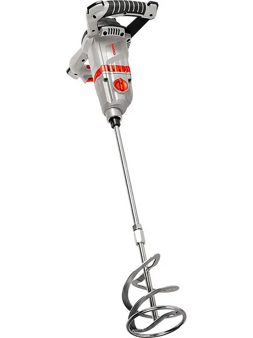 CROWN Миксер строительный электрический CT10199 +ПОДАРОК!, серый