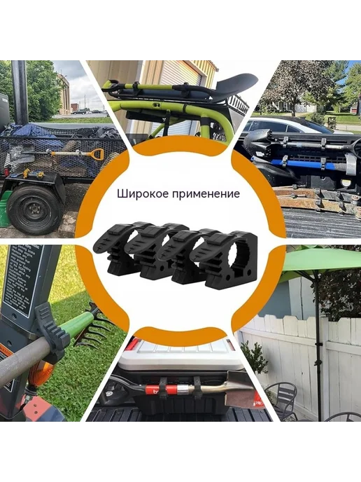 4 шт резиновых клипс для установки карточек, 4 шт, фото 3