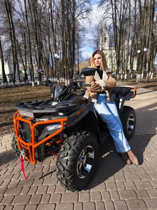 Бензиновый квадроцикл Kugoo K5 300 куб, черный