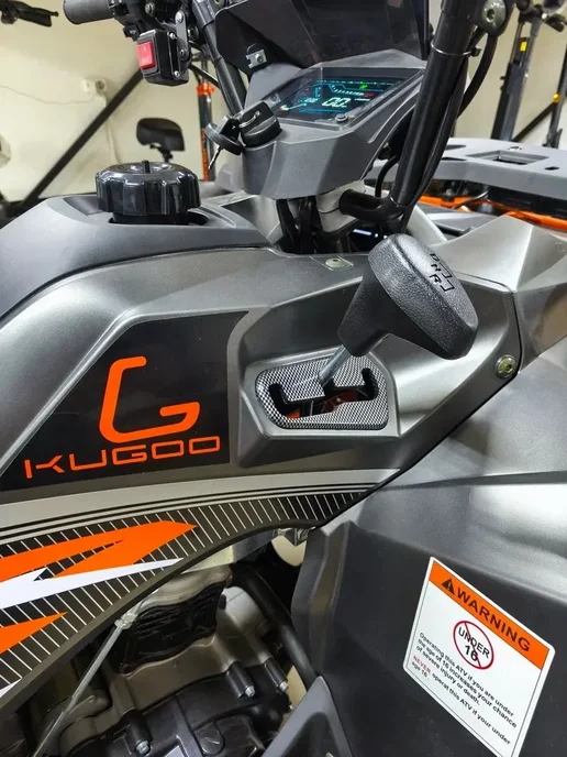 Бензиновый квадроцикл Kugoo K5 300 куб, черный, фото 4
