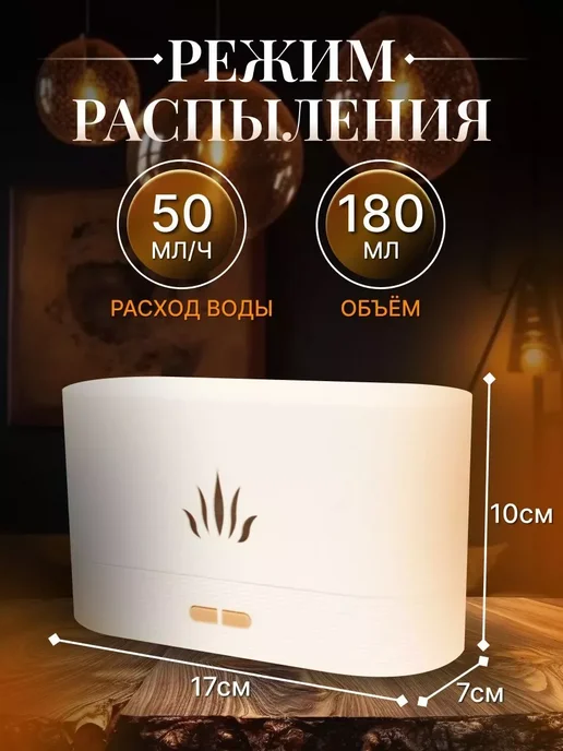 GOODSTORAGE Увлажнитель воздуха с функцией аромадиффузера, белый, фото 3