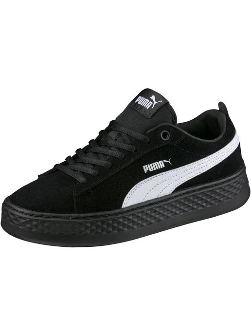 PUMA Кеды Smash Platform SD, черный, фото 3