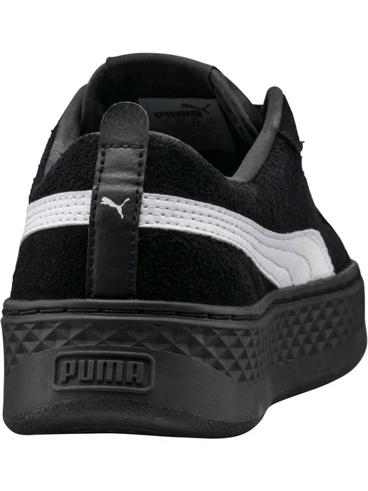 PUMA Кеды Smash Platform SD, черный, фото 6