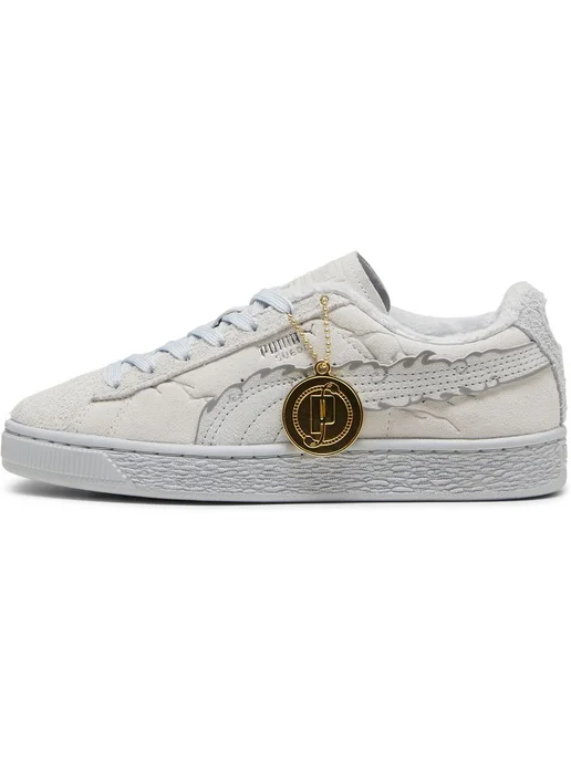 PUMA Кеды детские Suede 3 One Piece Jr, бежевый, фото 3