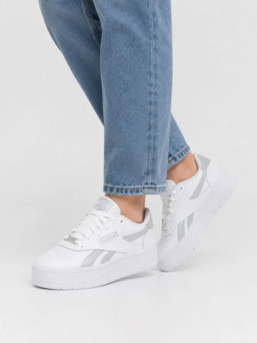 Reebok Кеды Court Advance Surge W, белый
