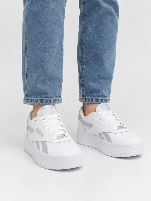 Reebok Кеды Court Advance Surge W, белый, фото 4