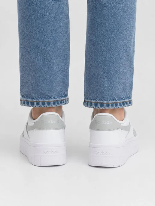 Reebok Кеды Court Advance Surge W, белый, фото 5