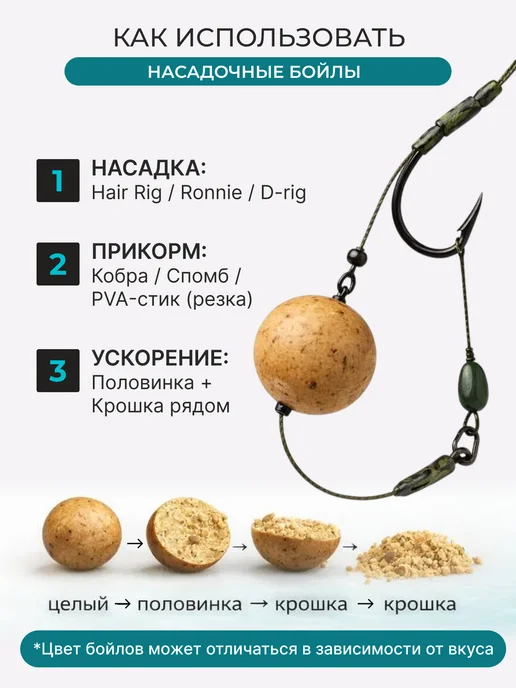 Minenko Бойлы насадочные варёные Клубника 20 мм - 150 г, 150 г, фото 4