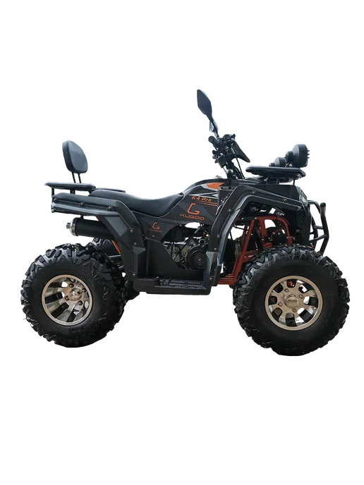 Бензиновый квадроцикл Kugoo K4 Pro 200 куб, черный, фото 5