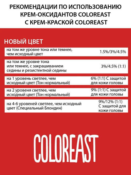 COLOREAST Краска для волос 6.77, 100 мл, 100 мл, фото 8