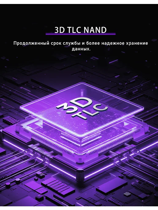 GUTESTAT Внутренний 512 ГБ SSD 512 GB TLC M.2 2280 NVMe PCIe3.0, 512 ГБ, 512 ГБ, фото 5