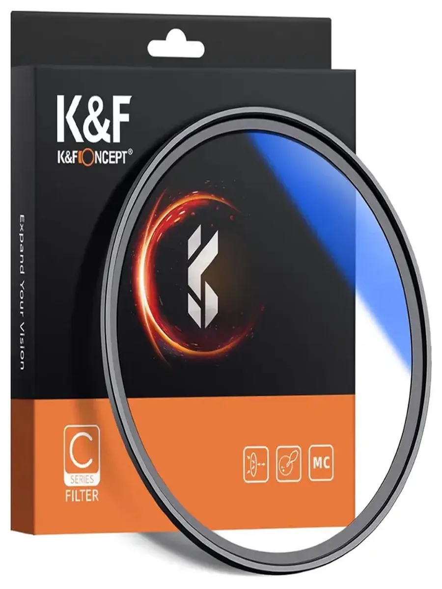 Светофильтр K&F Concept Blue Coat MCUV 67mm