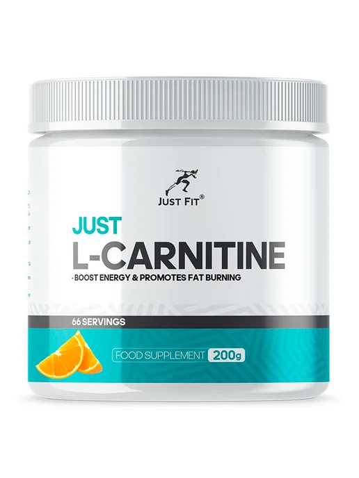 Just Fit Nutrition Just Fit L-Carnitine Л-Карнитин 200 г банка со вкусом апельс…, 200 г, фото 2