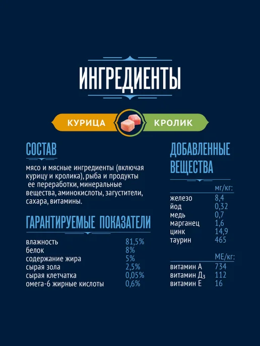 FELIX Влажный корм паштет для кошек, Курица и кролик, 75г х 26шт, 75 г, 26 шт, фото 4