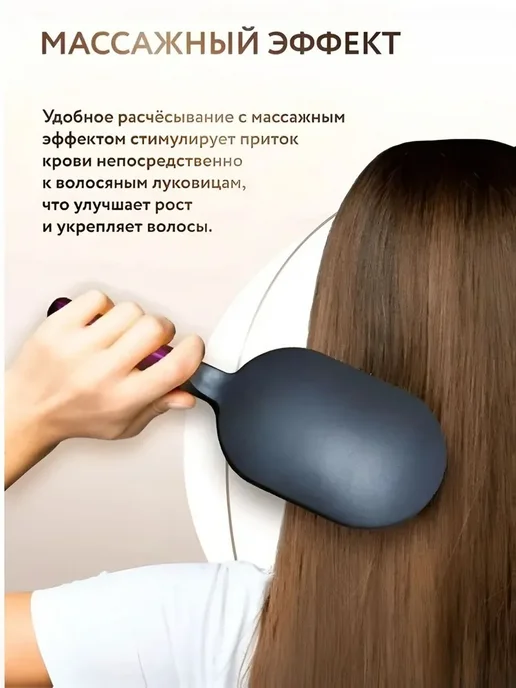 Набор профессиональных расчесок для волос STYLING SET, черный, фото 2