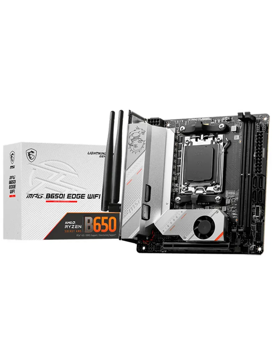 Материнская плата MPG B650I EDGE WIFI AM5 mini-ITX MSI 527002482 купить в интернет‑магазине Wildberries