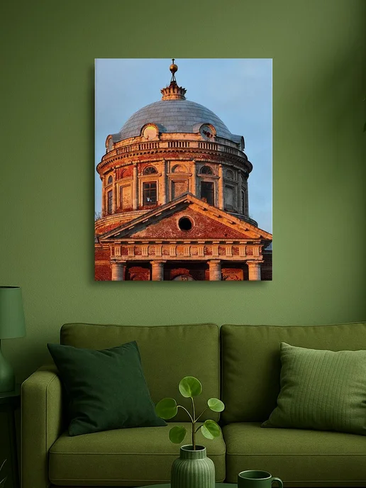 АртКод Картина на холсте 40 x 50 архитектура, 40x50, фото 2