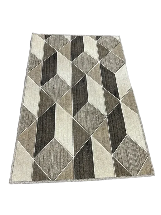 Harmony-Carpet Коврик придверный в прихожую под обувь 50х70 см, бежевый, фото 4