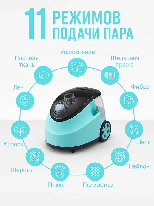 накада шицзя Отпариватель для одежды, голубой, фото 2