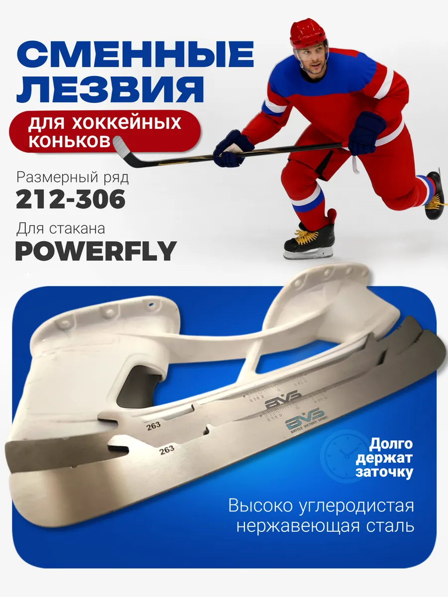 Хоккейные лезвия CLASSIC для стакана (POWERFLY)