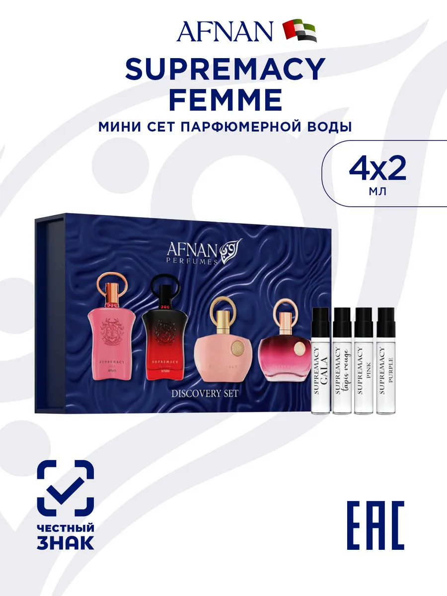 Набор mini SUPREMACY FEMME SERIES DISCOVERY KIT 4*2 ML