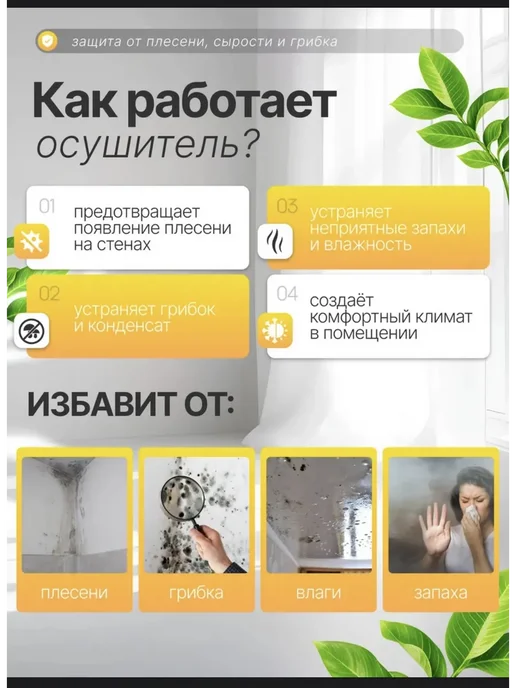 Осушитель воздуха для дома, вариант, фото 4