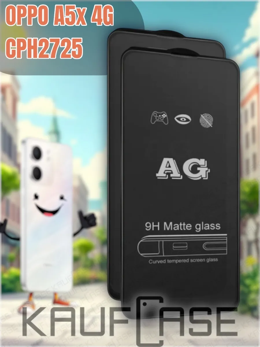 Матовая защита экрана 2 шт Oppo A5x (CPH2725)