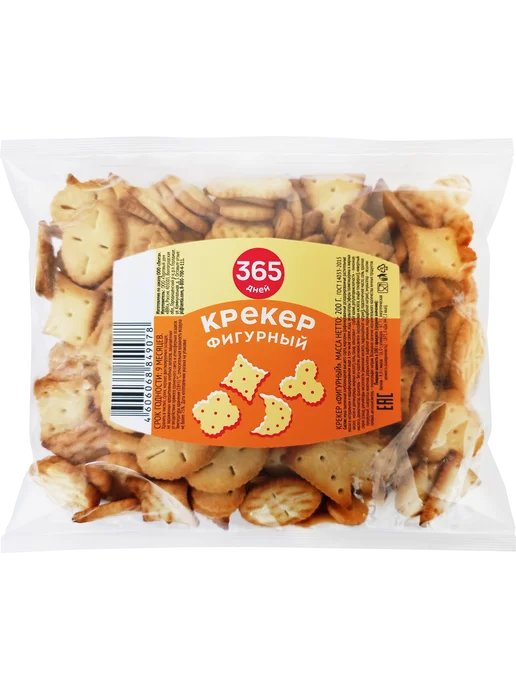 Крекер 365 ДНЕЙ фигурный, вариант