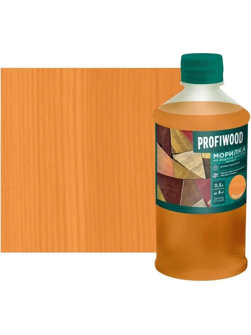 Profiwood Тонирующая морилка для дерева 0.5 кг орегон влагостойкая, 500 г, фото 2
