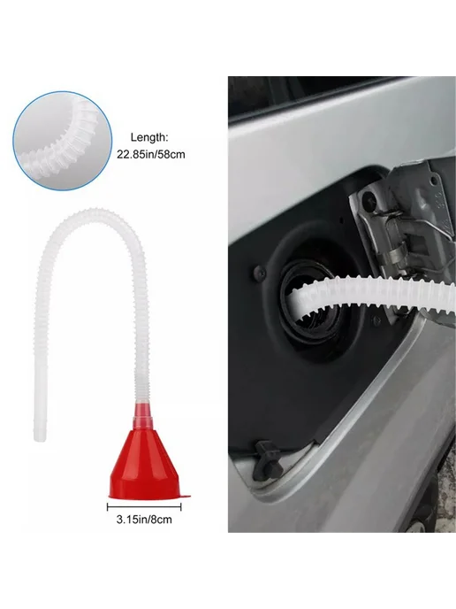 Набор из 10 автомобильных воронок пластиковые воронки для, вариант, фото 5