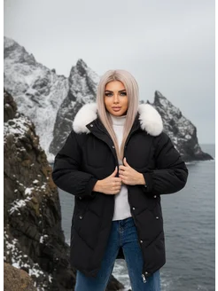 Куртка зимняя парка для девочки-подростка