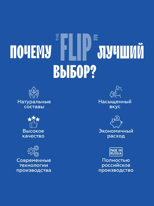 The Flip Сироп для коктейлей Блю Курасао 1 литр, вариант, фото 8
