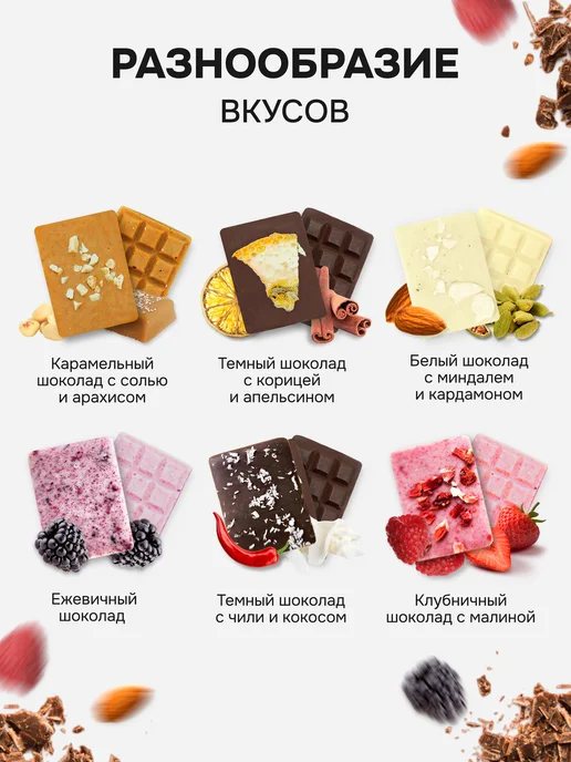 CoffeeBook Лучший подарок для нее, бабушки, мамы,мини шоколадки, 72 шт, фото 2