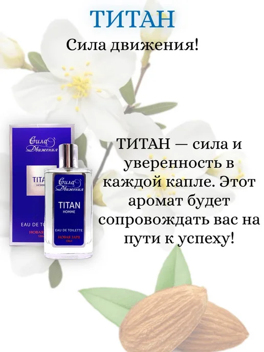 новая заря Титан туалетная вода 2шт по 100мл, 2 шт, 100 мл, фото 3