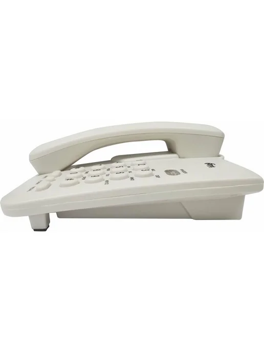 RITMIX Стационарный телефон проводной для дома офиса RT-311 White, белый, фото 4