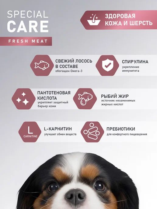 Сухой корм AWARD Здоровой Кожи для собак, лосось, 12,14 кг, фото 3
