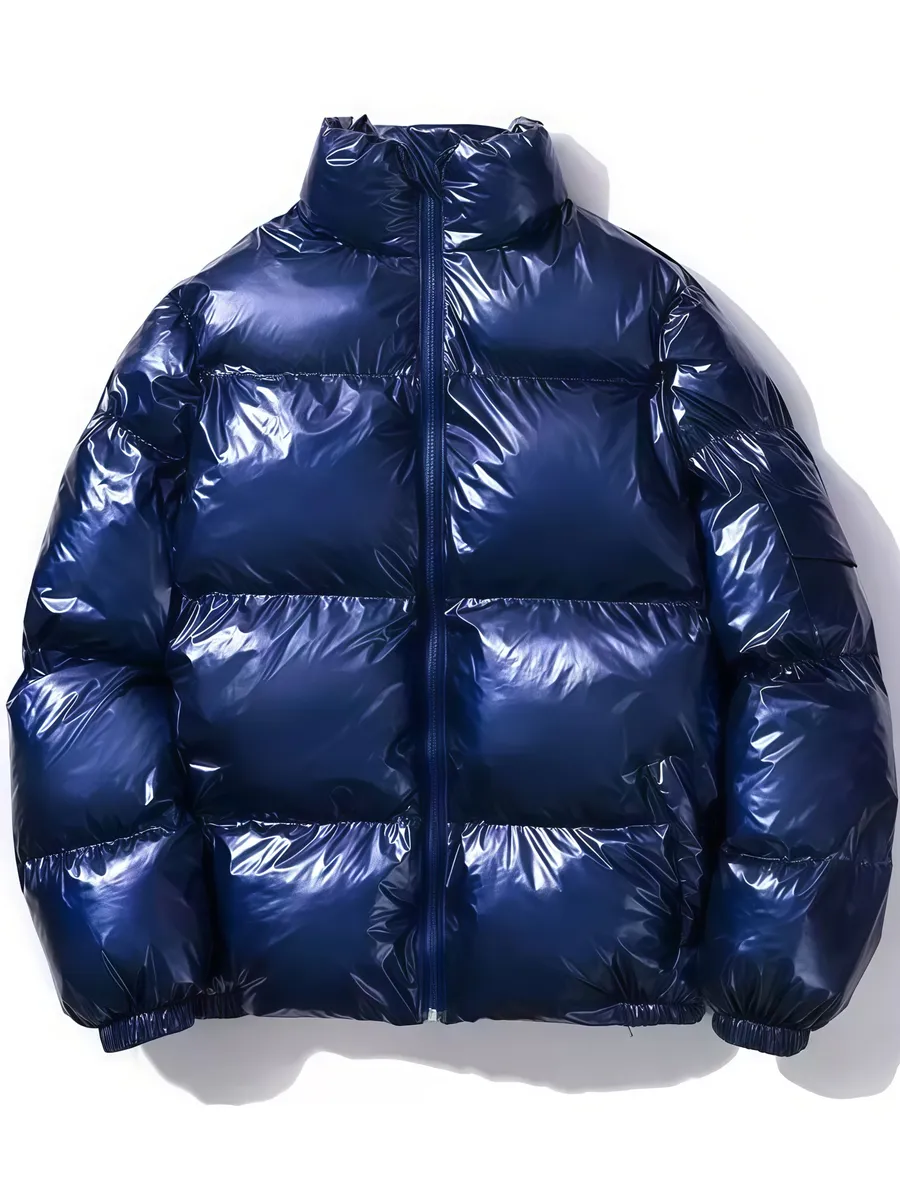 【限定値下げ】MONCLER★ENET★サイズ1★ネイビー ジャケット Куртка глянцевая Zara x Moncler type Cheeky & Peaky 529304422