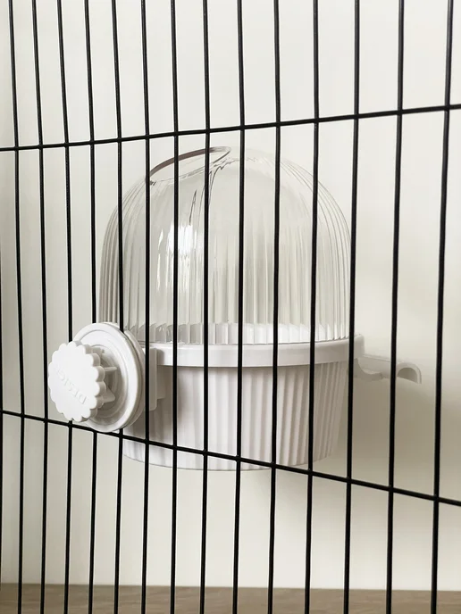 Spark Pet Ванночка-кормушка для птиц, белый, фото 3