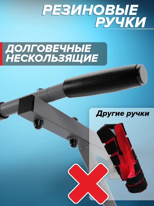 Absolute Champion Турник настенный для спорта тренажер спортивный инвентарь, серый, фото 4