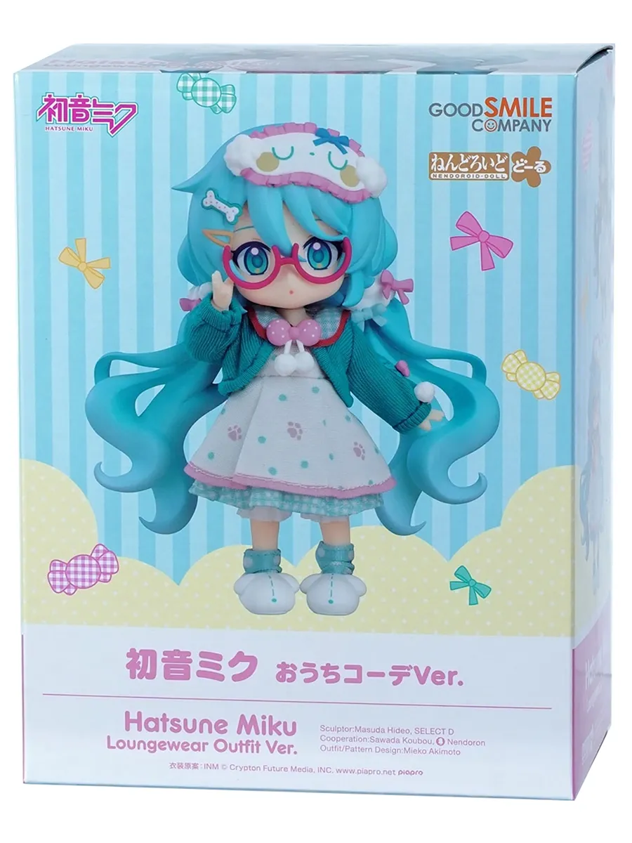 Фигурка аниме Nendoroid Doll Хатсунэ Мику Hatsune Miku 14см