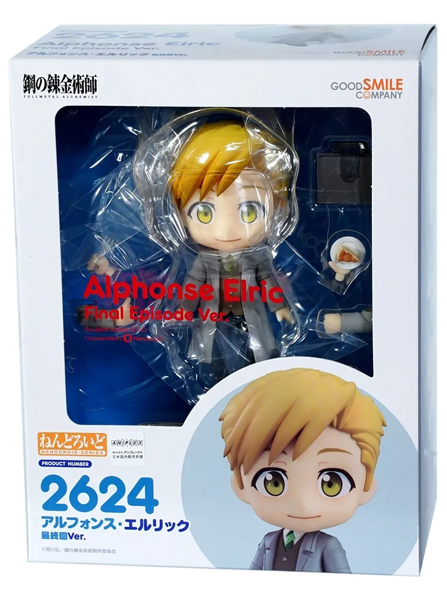 Фигурка аниме Nendoroid Стальной Алхимик Альфонс Элрик 10см Фигурка аниме Nendoroid Стальной Алхимик Альфонс Элрик 10см