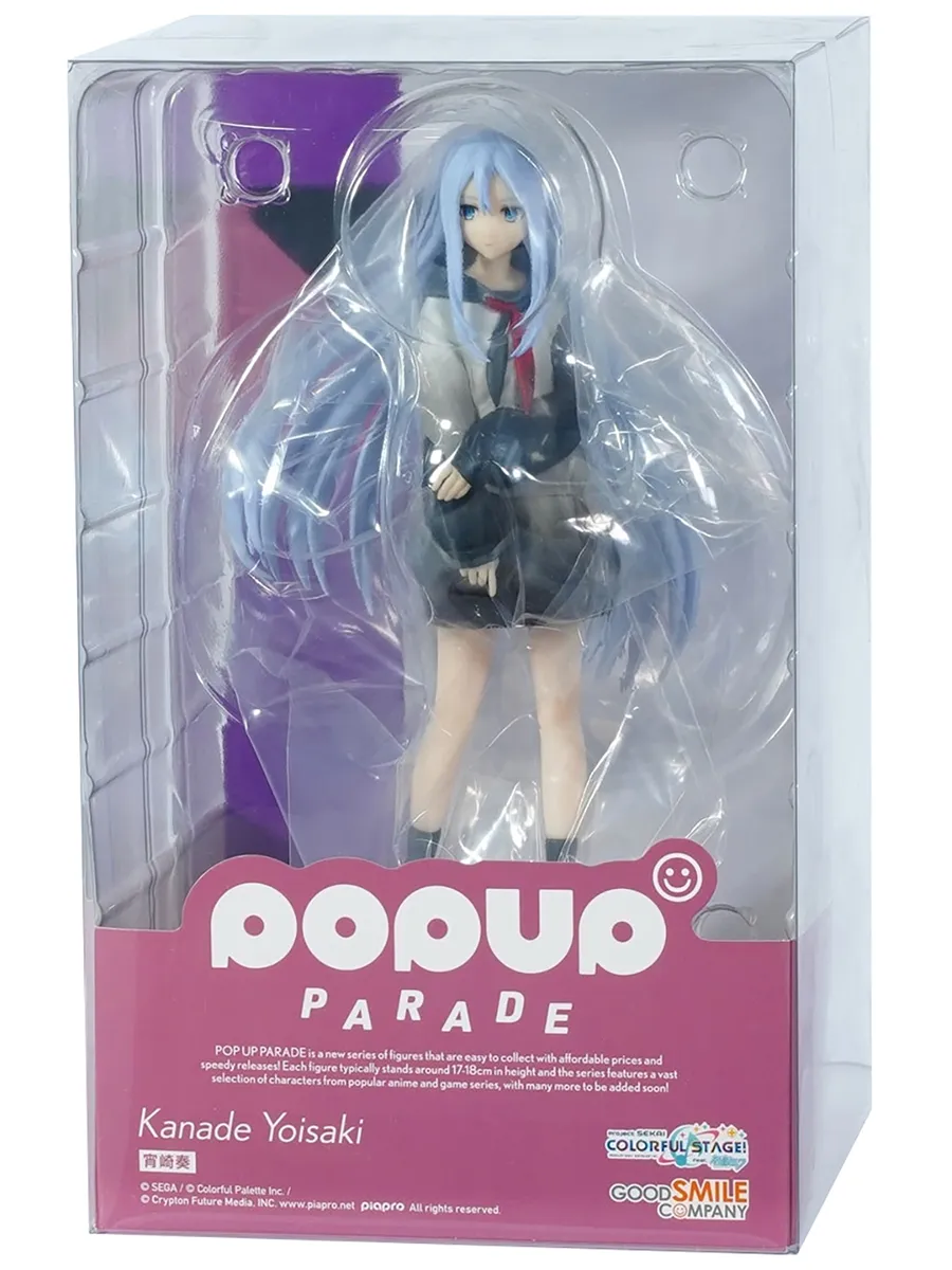 Фигурка аниме POP UP PARADE Хатсунэ мику Канадэ Еисаки 18см