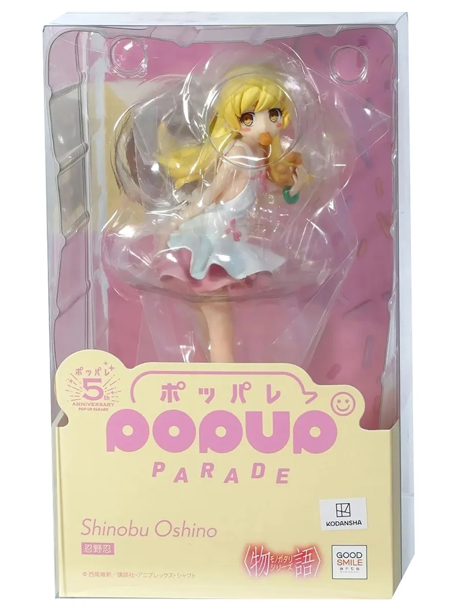 Фигурка аниме POP UP PARADE Моногатари Ошино Шинобу 14см