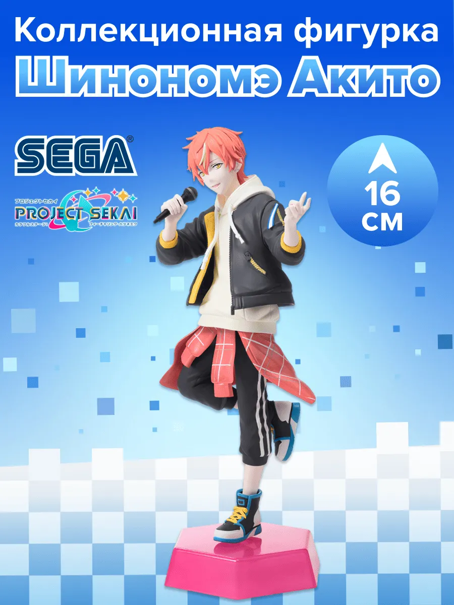Фигурка аниме SEGA Хатсунэ Мику Шинономэ Акито 16см
