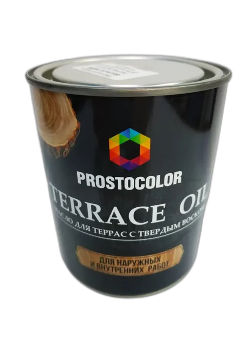 PROSTOCOLOR Масло для террас и пола льняное (орех) 0,75 л, 750 мл, фото 5